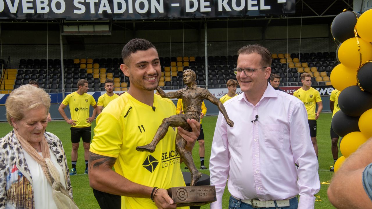 Giakoumakis ontvangt Willy van der Kuijlen-trofee
